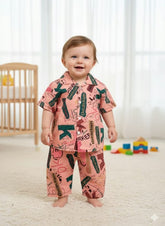 Baby Graphic Printed Pajama Set