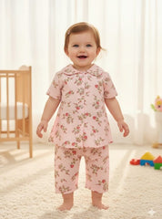 Floral Baby Pajama Set