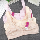 Pack of 2 Front Open Bra with Buttons β Soft, Supportive & Stylish - Cotton Jersey