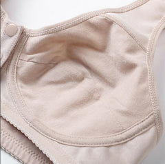 Pack of 2 Front Open Bra with Buttons β Soft, Supportive & Stylish - Cotton Jersey