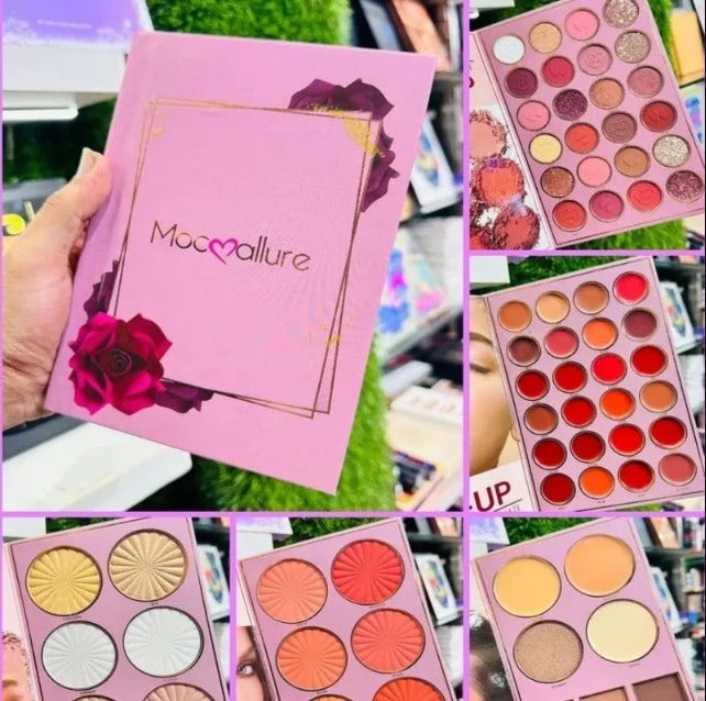 Mocallure All In One 5 Pages Book Makeup Palette | Vibrant Colors | Smooth Finish | Limited Stock | Upto 50% Off |
